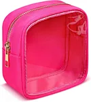 Nylon makeup bag for purse can be used for travel, outdoors and organization, it can be used as a purse bag, travel pouch, makeup organizer and more. Super portable, keep any beauty game on point when travelling with this makeup Bag.